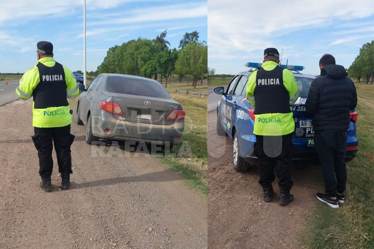 Tenía pedido de captura: lo detectaron en un control vial en Ruta Provincial N°13