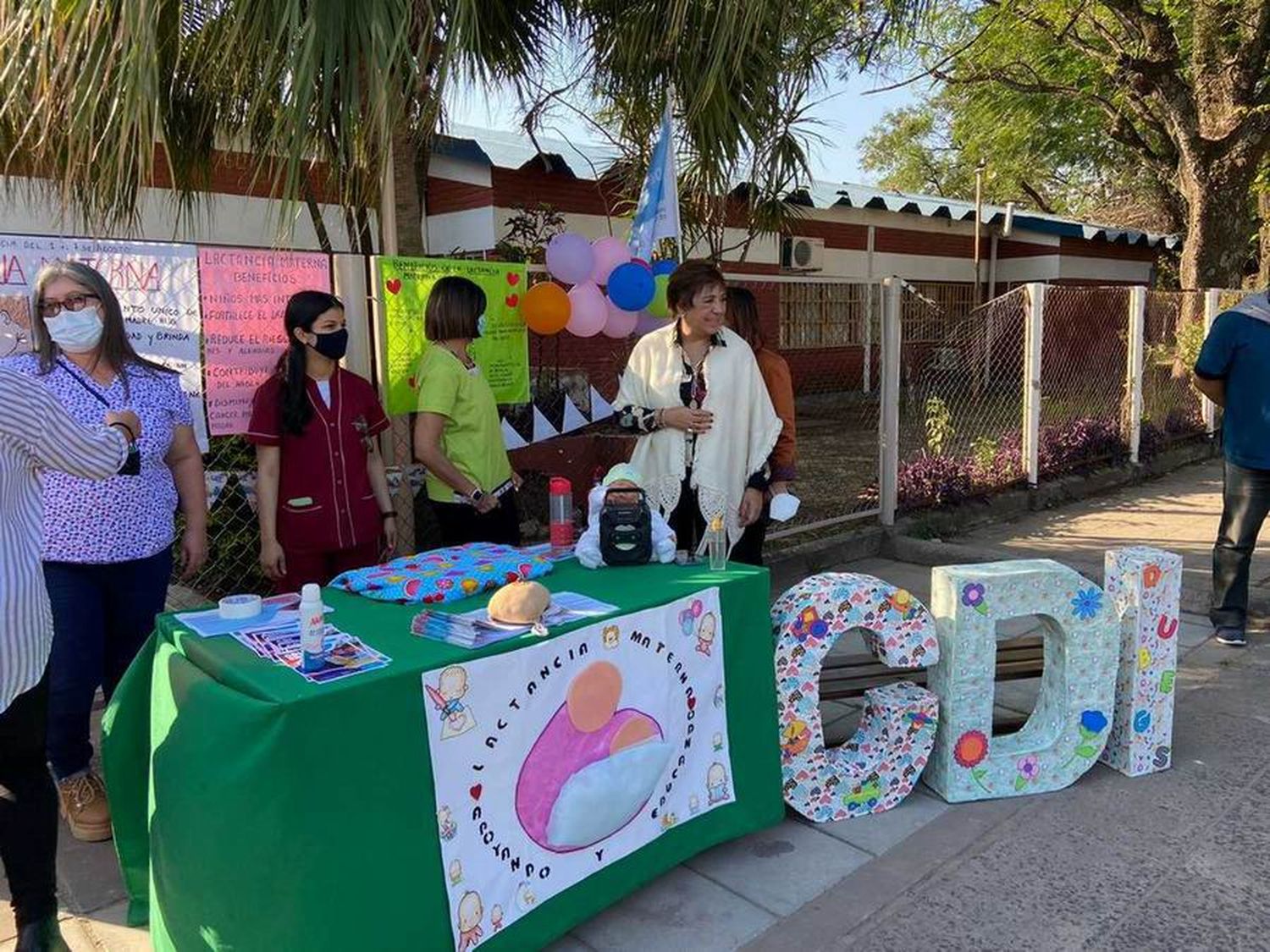 Variadas propuestas por la Semana de la 
Lactancia en los centros de Desarrollo Infantil