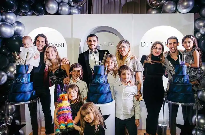 El polémico festejo de cumpleaños de Icardi y Di María tras la derrota del PSG