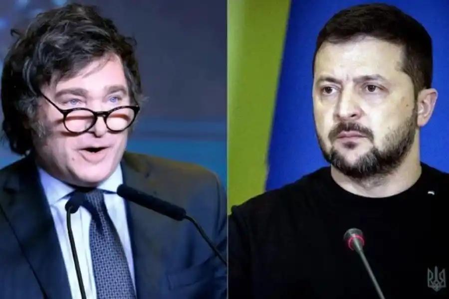 Volodimir Zelensky vendrá a la asunción presidencial de Javier Milei
