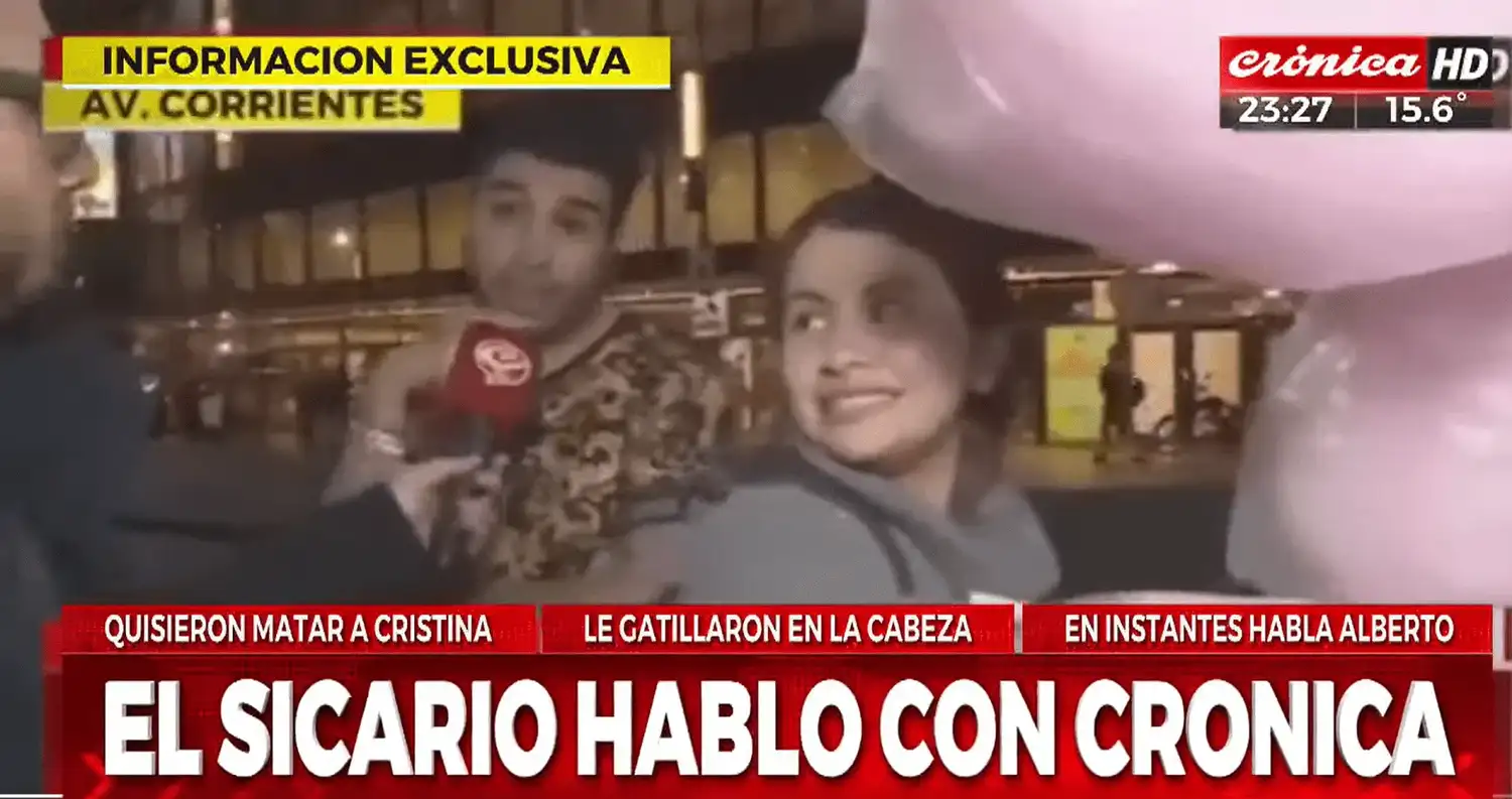 "Ni Milei, ni Cristina": el hombre que le apuntó con un arma a Cristina habló días atrás en televisión