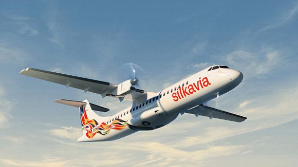 ATR delivered first new ATR 72-600 in Central Asia to Silk Avia