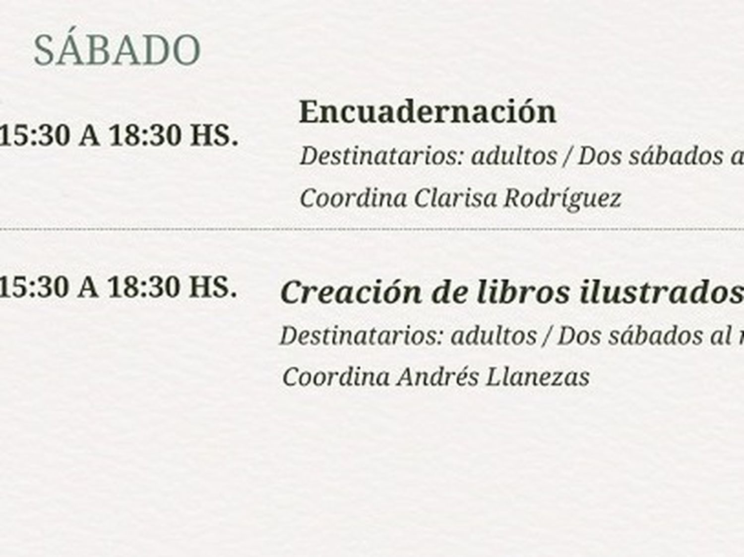 talleres