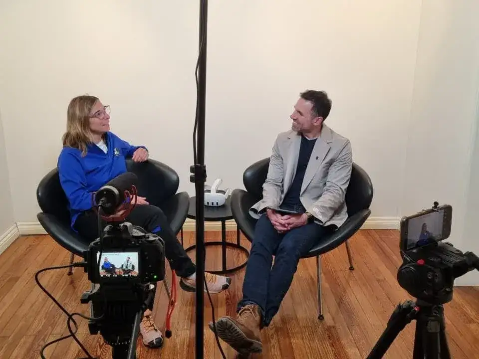 Catalina Granel, entrevistada por Rodrigo Rotonda.