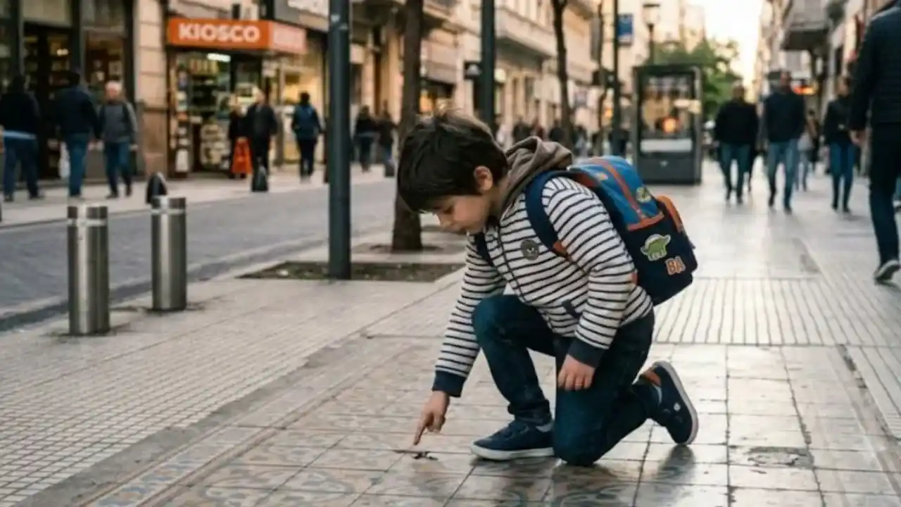 Contar baldosas o escalones en la infancia podría ayudar a entrenar la atención