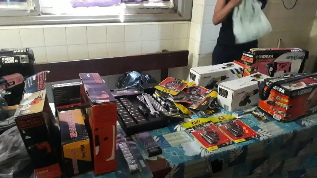 Laguna Paiva: efectivos policiales recuperaron elementos robados