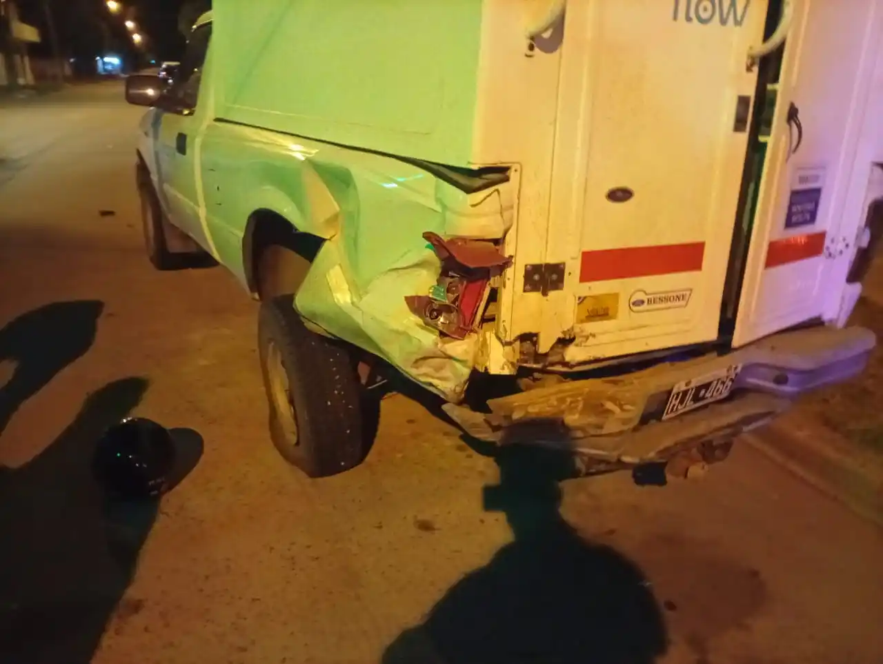 Camioneta estacionada