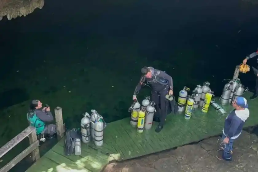 Encontraron sin vida al buzo argentino que era buscado en México