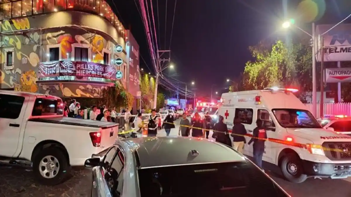 ¡TERRIBLE! Hombres armados matan a 10 personas en un bar de México