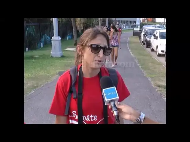Caminata en la costanera para concientizar sobre las cardiopatías