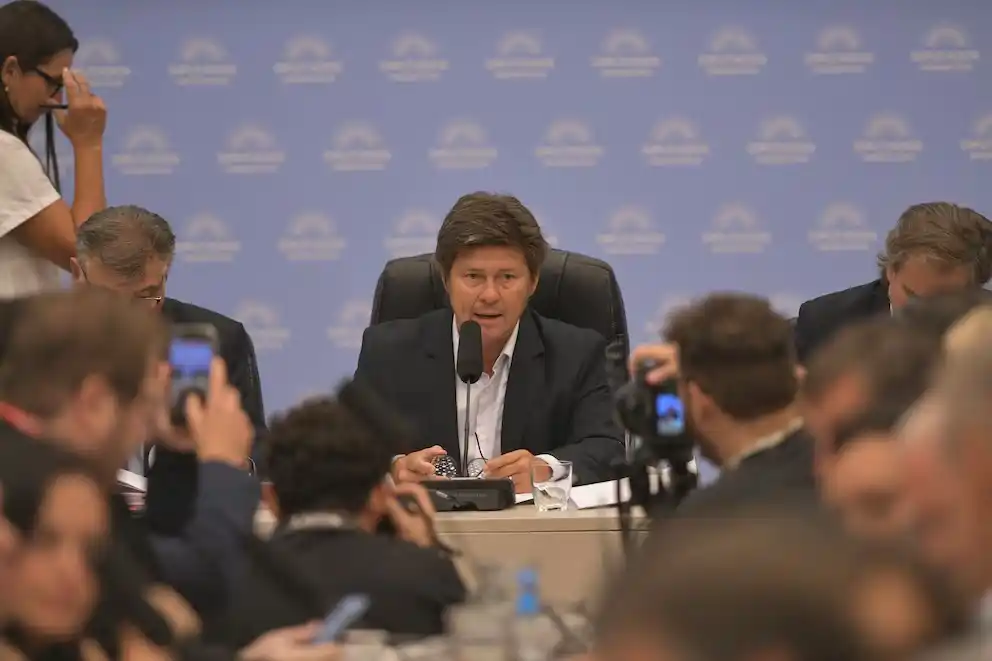 El diputado Lisandro Almirón (LLA)