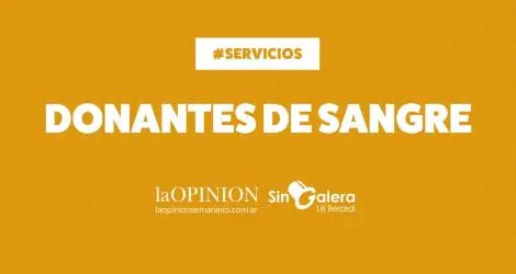 Se necesitan dadores de sangre B o 0 negativo