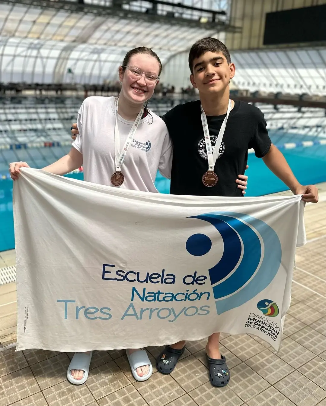 Doble bronce para la Escuela Municipal de Natación