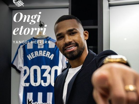 Real Sociedad anuncia contratación oficial del mediocampista venezolano Yangel Herrera