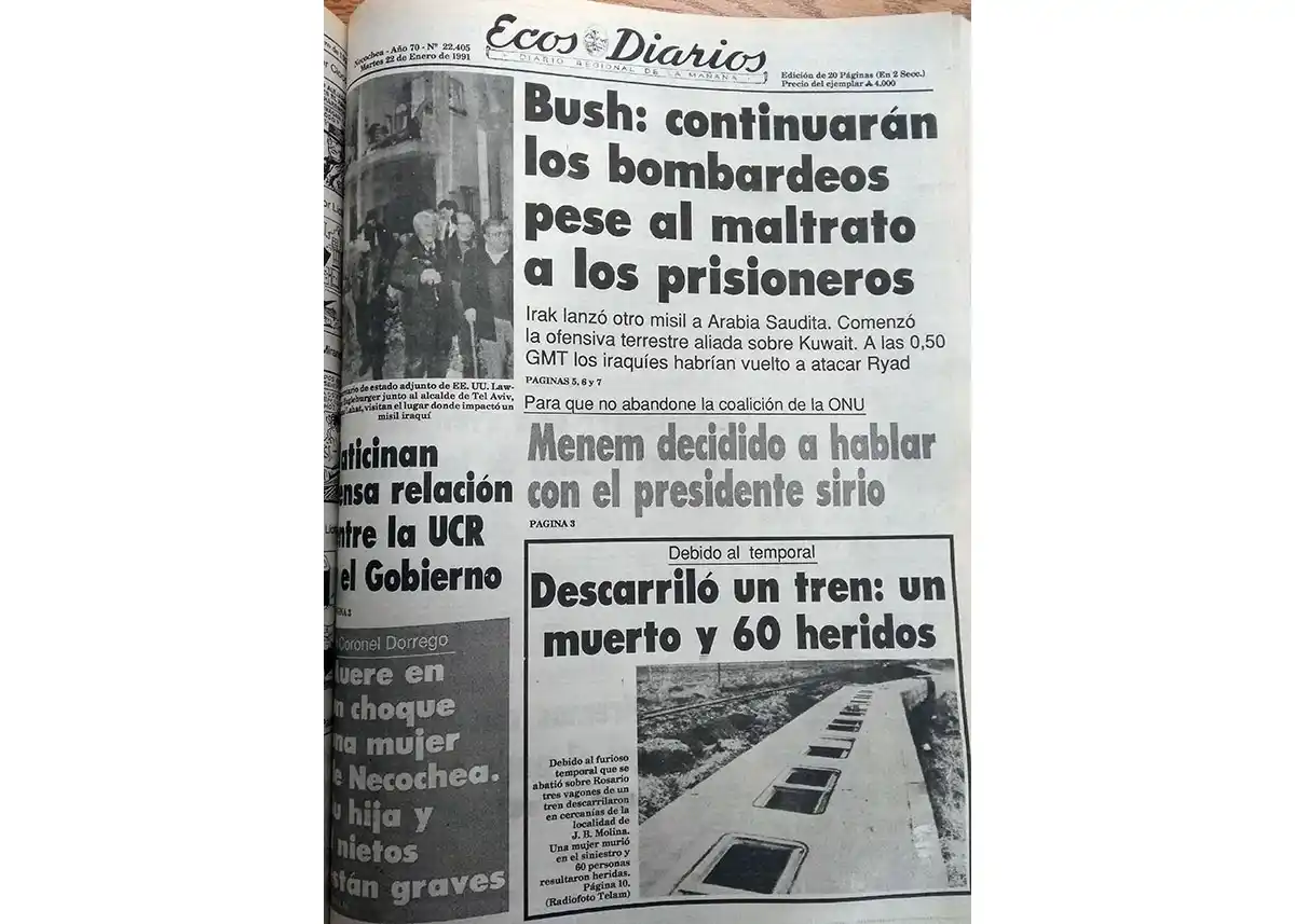 Martes 22 de enero de 1991