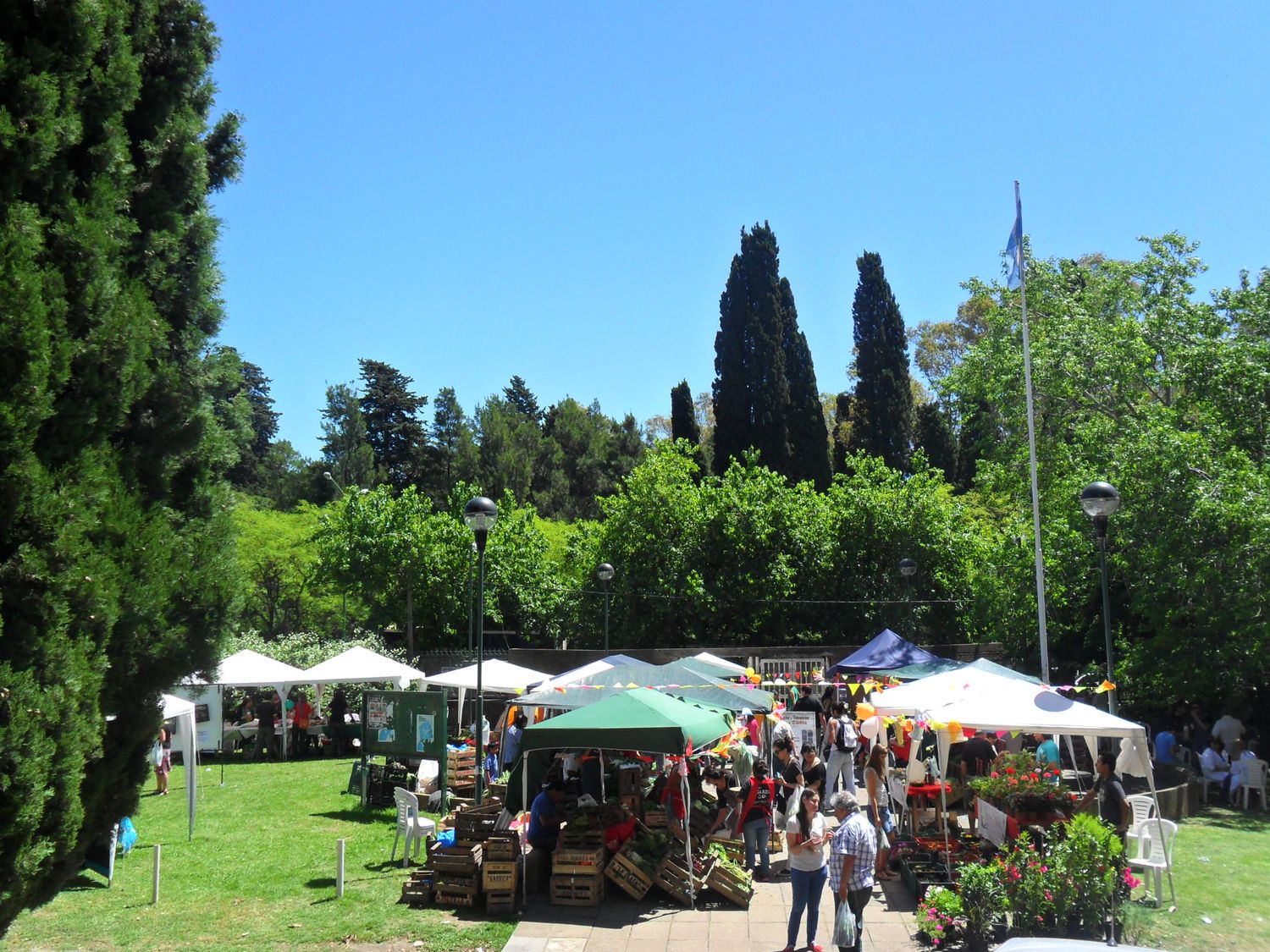 La Plata: La Feria "Manos de la Tierra" celebró su sexto aniversario