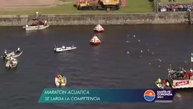 Se lanzó la Maratón desde el Puerto local