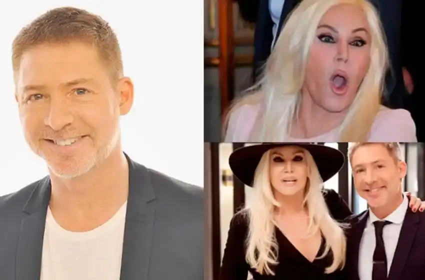 Adrián Suar bromeó a Susana Giménez tras su blooper en las redes sociales