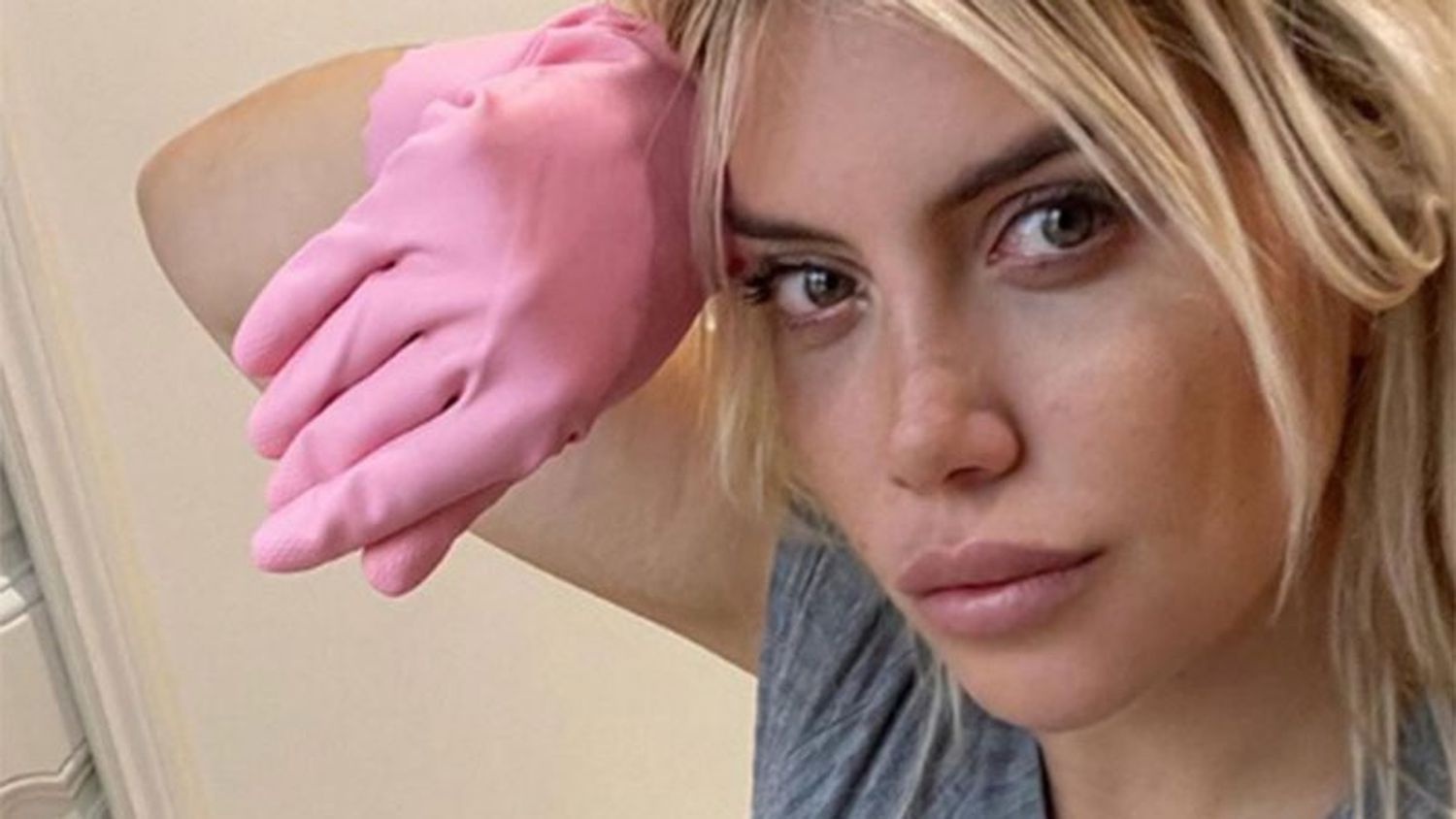 Wanda Nara tras las críticas por su foto en la cocina: "Reina se nace"