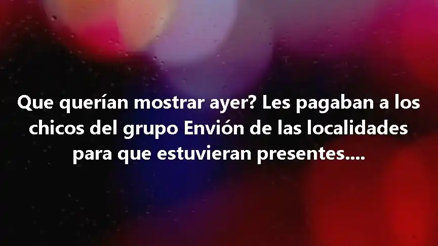 Publicación de Facebook donde cuenta el hecho.