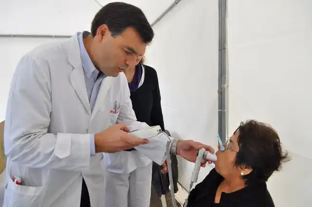 Espirometrías gratuitas en el hospital 