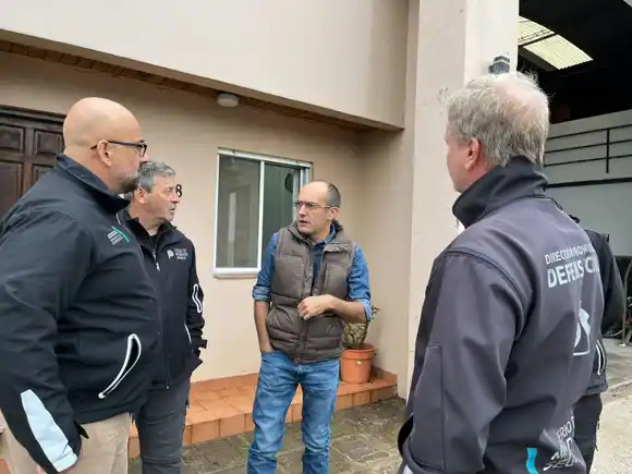 Pisano confirmó que el temporal en Urdampilleta fue un tornado y destacó la asistencia del Gobierno provincial