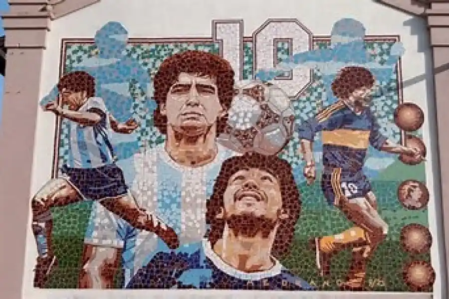 Se inaugurará el mural de Maradona más grande del mundo