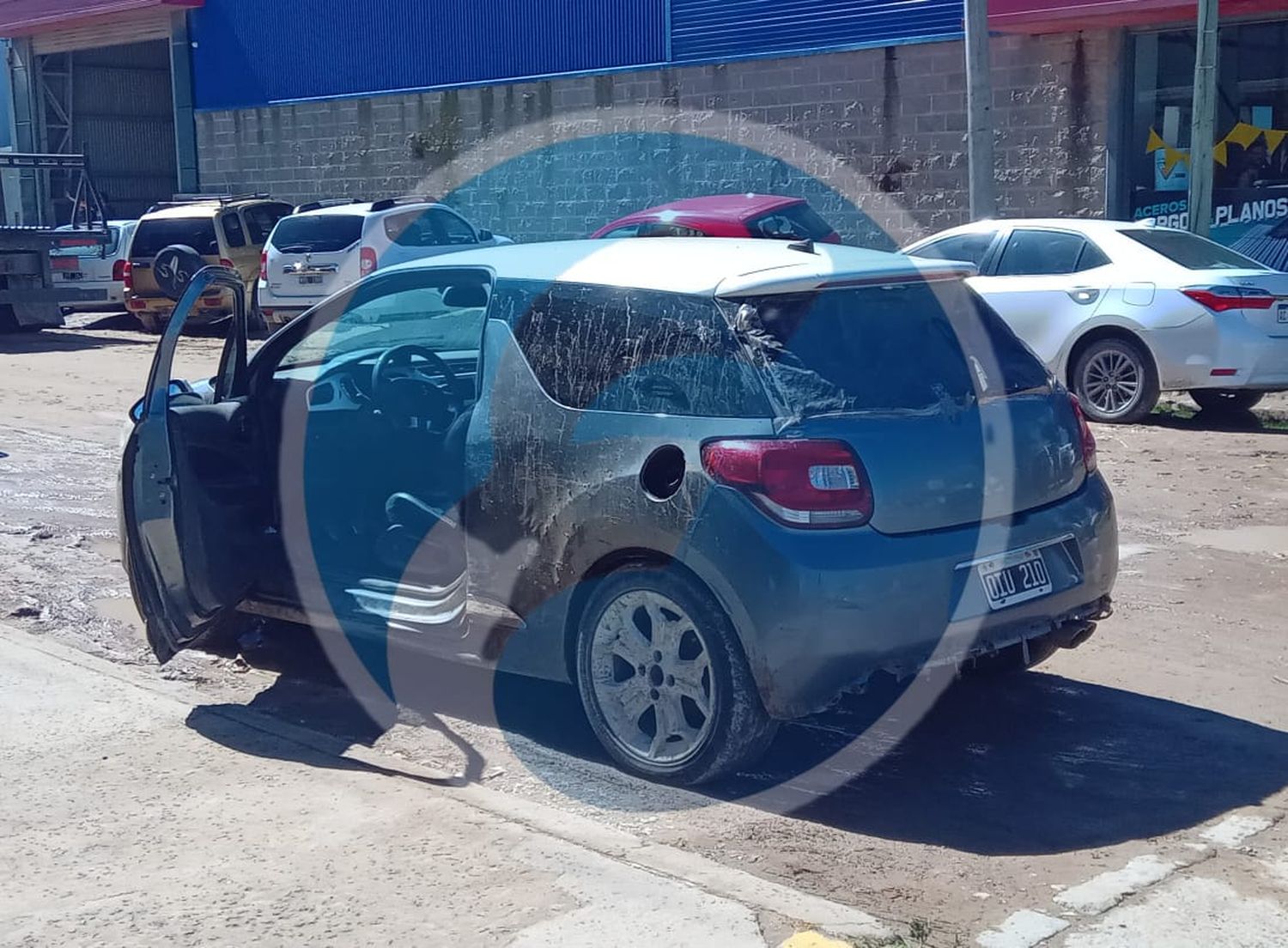 Secuestrado. A disposición de la Justicia, permanece el auto con varias anomalías