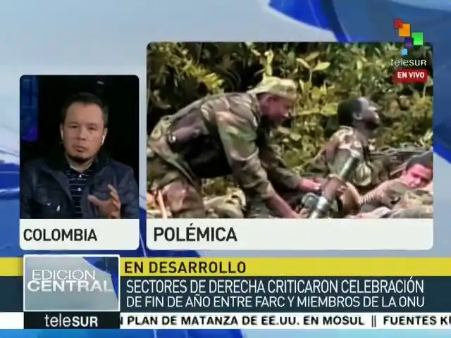 Colombia: Queja por el baile de observadores con guerrilleras