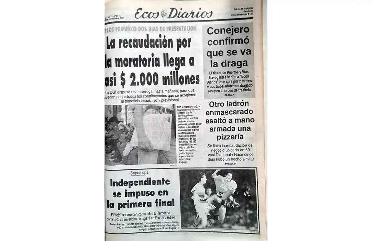 Jueves 30 de noviembre de 1995