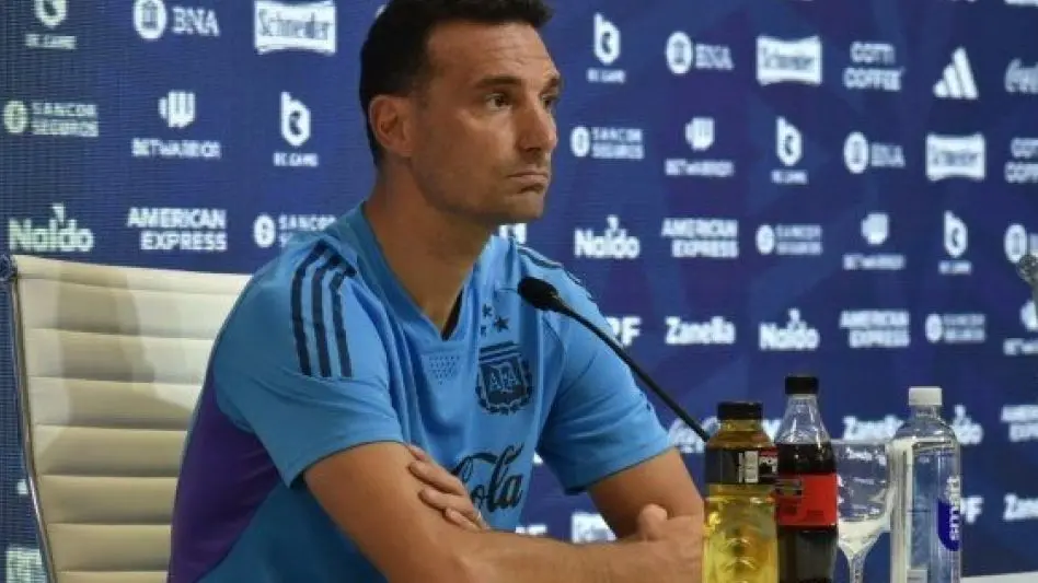 Lionel Scaloni habló antes de viajar a Perú: "Si Lionel Messi está bien, va a jugar"