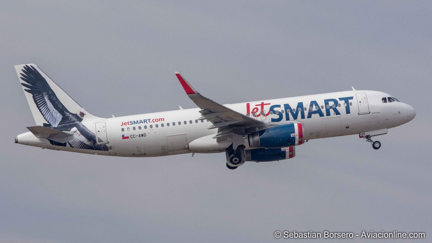 JetSMART Argentina incorporates a seventh Airbus A320