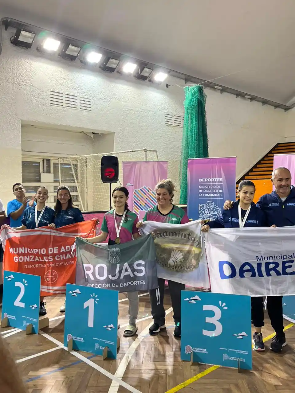 Juegos Bonaerenses: Medalla de plata para Gonzales Chaves. Galería de fotos