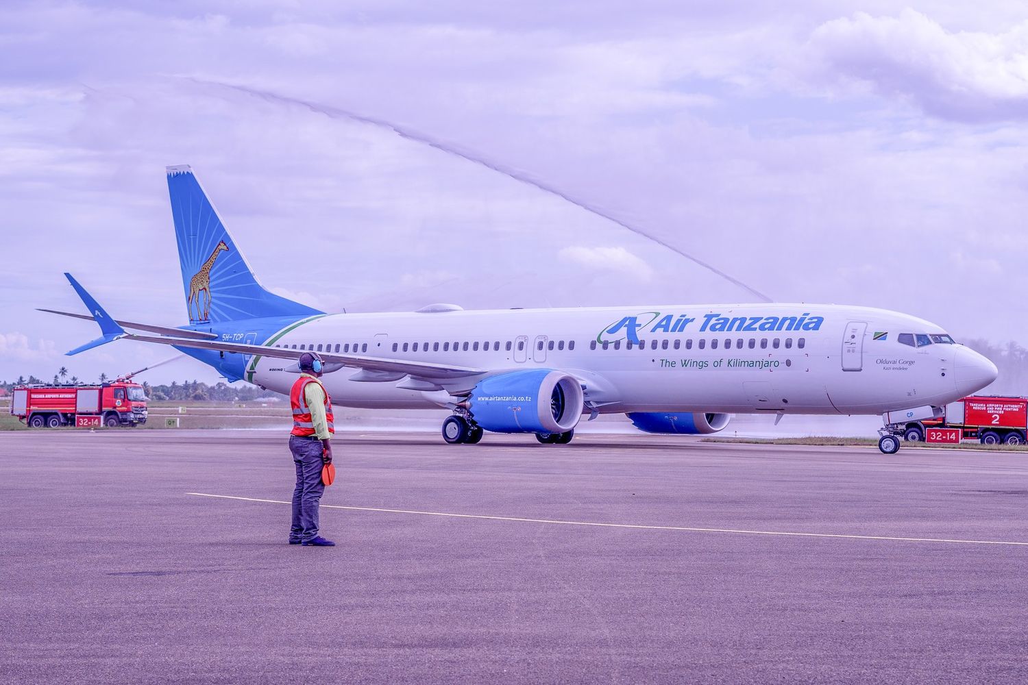 Air Tanzania recibió el primer Boeing 737 MAX 9 de África