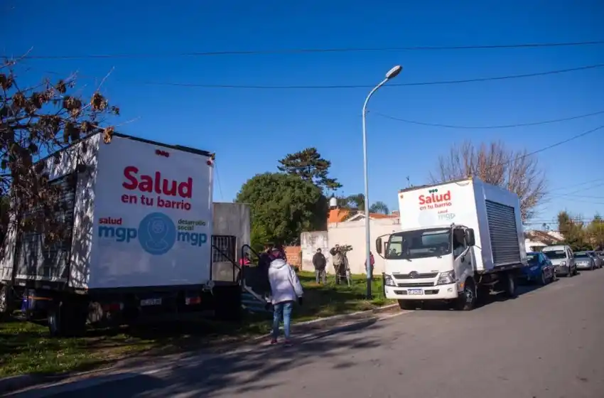 El dispositivo Salud en tu barrio continúa en Batán