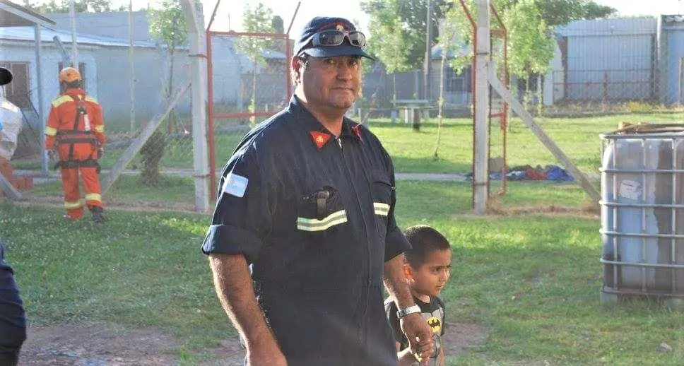 Silvio Torrens recordó al bombero Daniel Caro: “Era muy querido por los compañeros y por la gente”