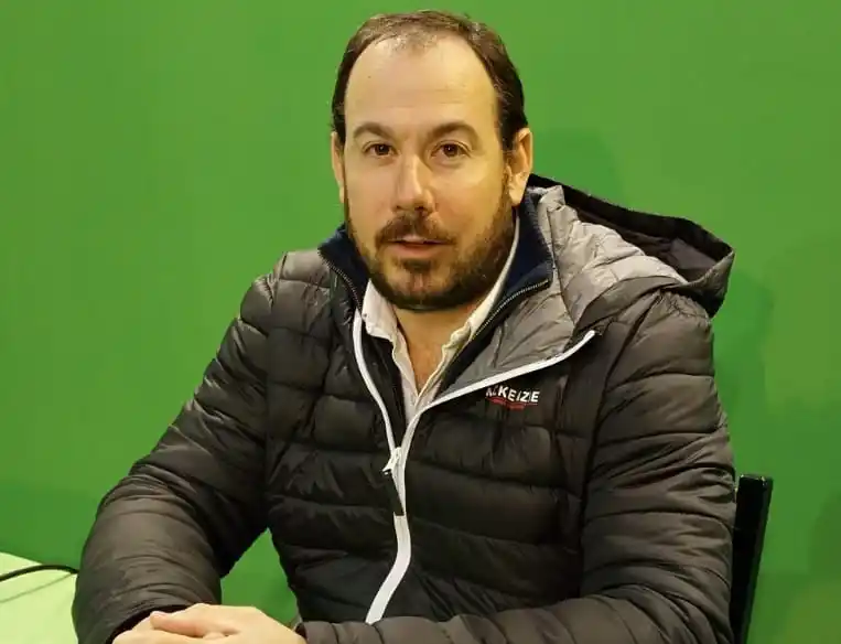 Santiago Aloisi, presidente de la Cricex. Foto: Sur24