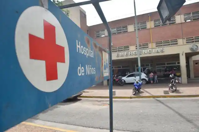 La pequeña estaba hospitalizada en el Hospital de Niños