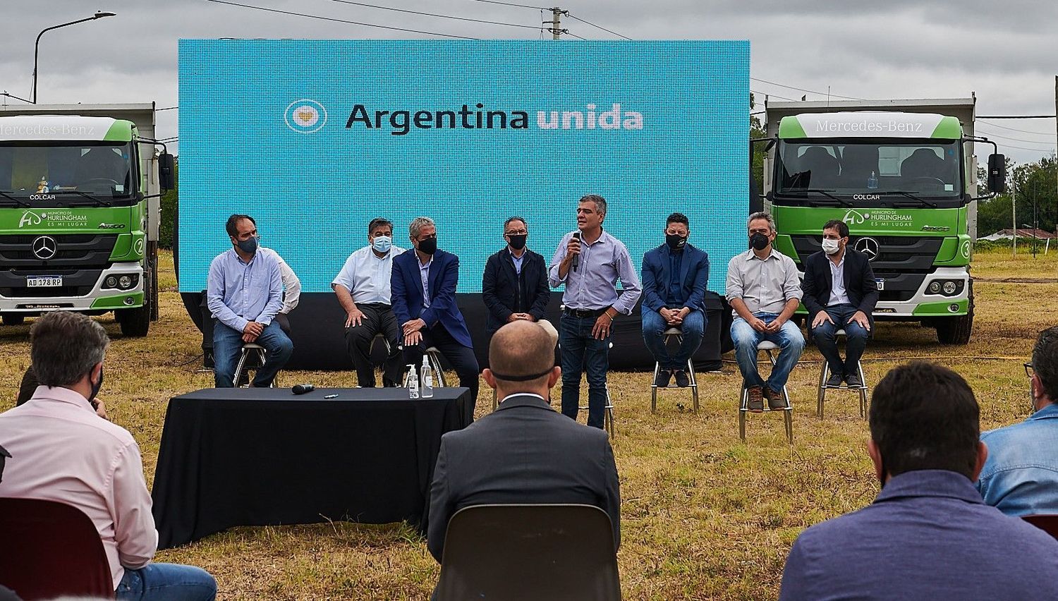 Intendentes del Conurbano suscribieron convenios para construir viviendas