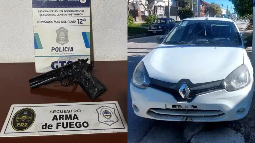 El hecho ocurrió en 25 de Mayo al 7700.