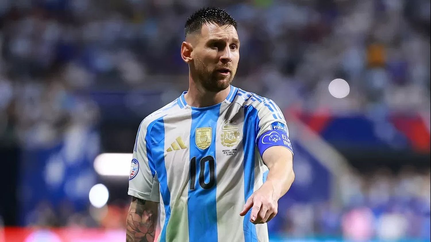 Así reaccionó Messi luego del papelón del VAR en el partido de Argentina ante Marruecos