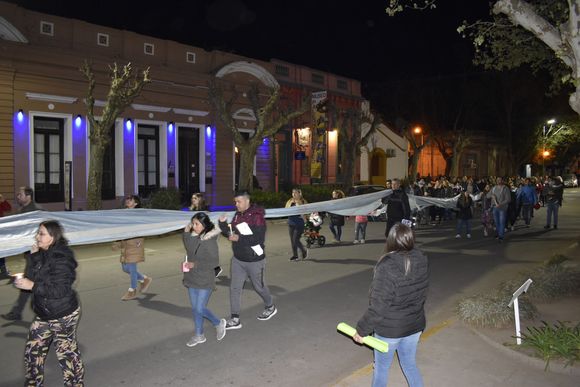 Prestadores de personas con discapacidad volvieron a marchar en reclamo por la falta de pago