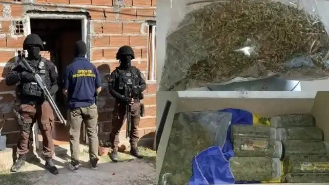 Gualeguay: fuerte operativo contra el narcomenudeo termina con un detenido