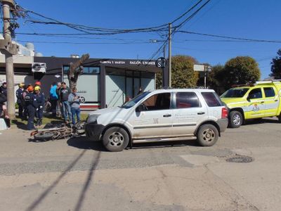 Dos motociclistas hospitalizados en distintos siniestros viales en Venado Tuerto