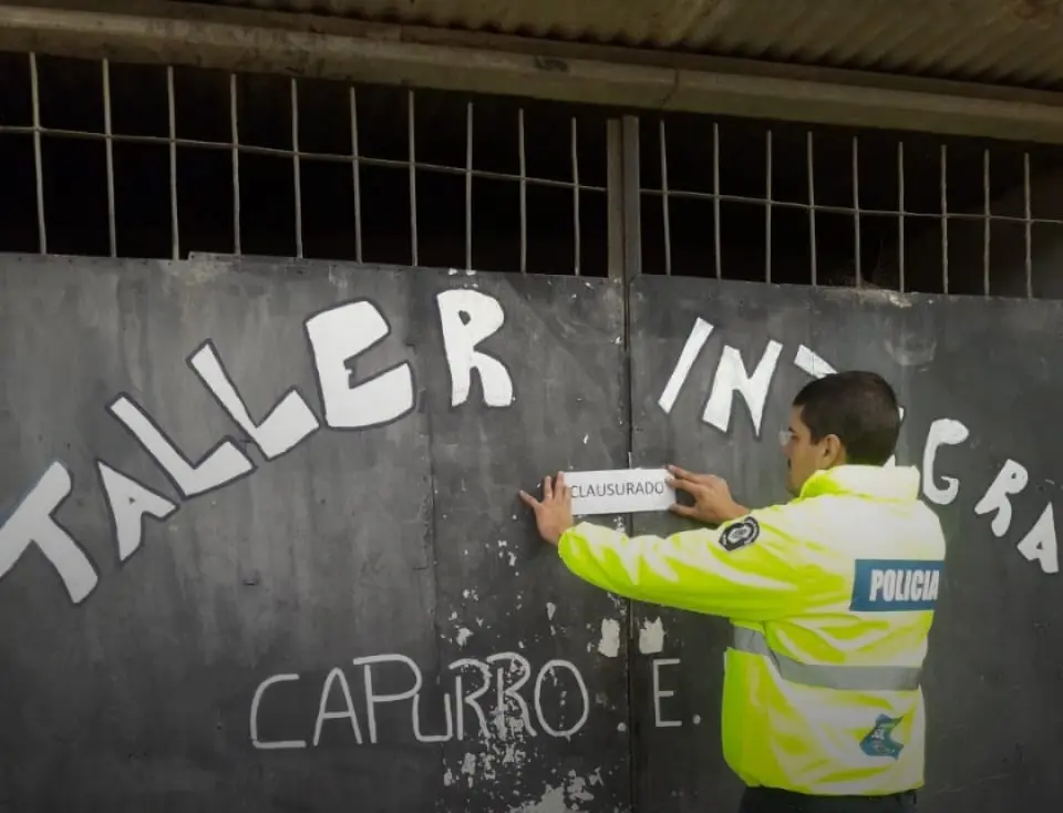 Clausuraron un taller que tenía autopartes adulteradas