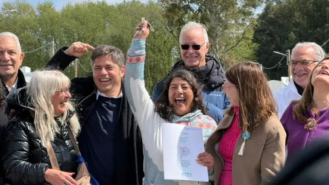 Entrega de viviendas en Melchor Romero