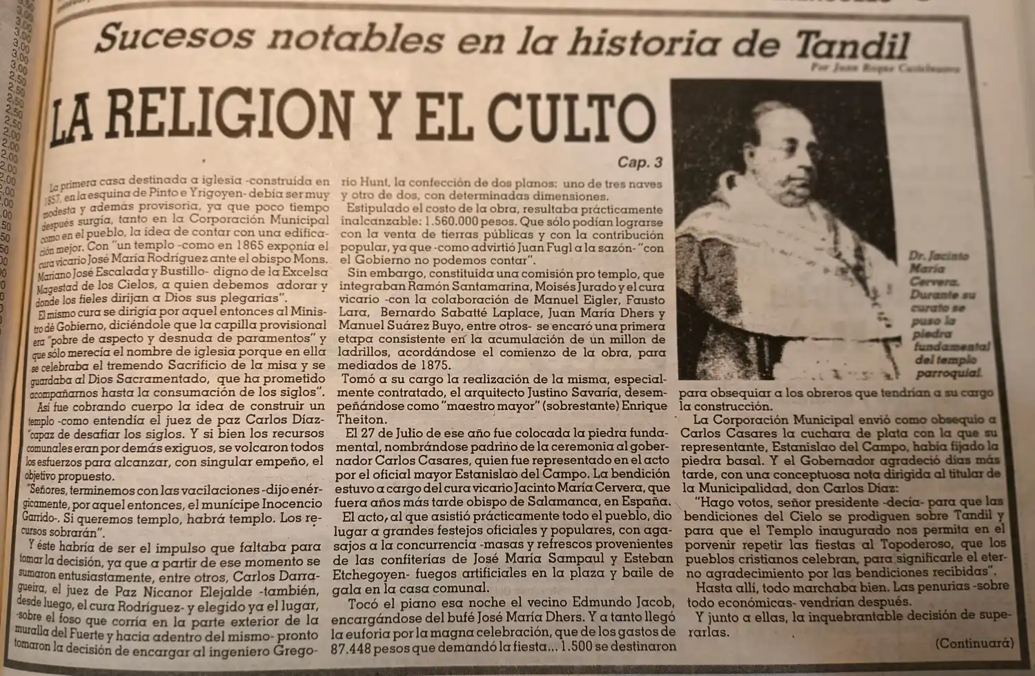 La religión y el culto - Cap. 3