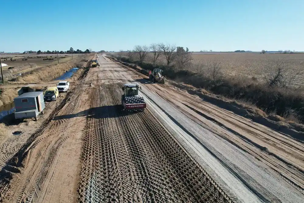 Los trabajos en la Ruta del Cereal.