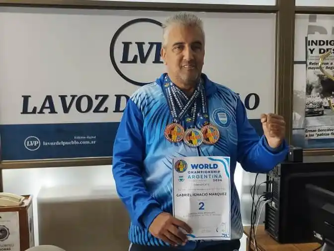 Karate: el mayor logro de Gabriel Márquez