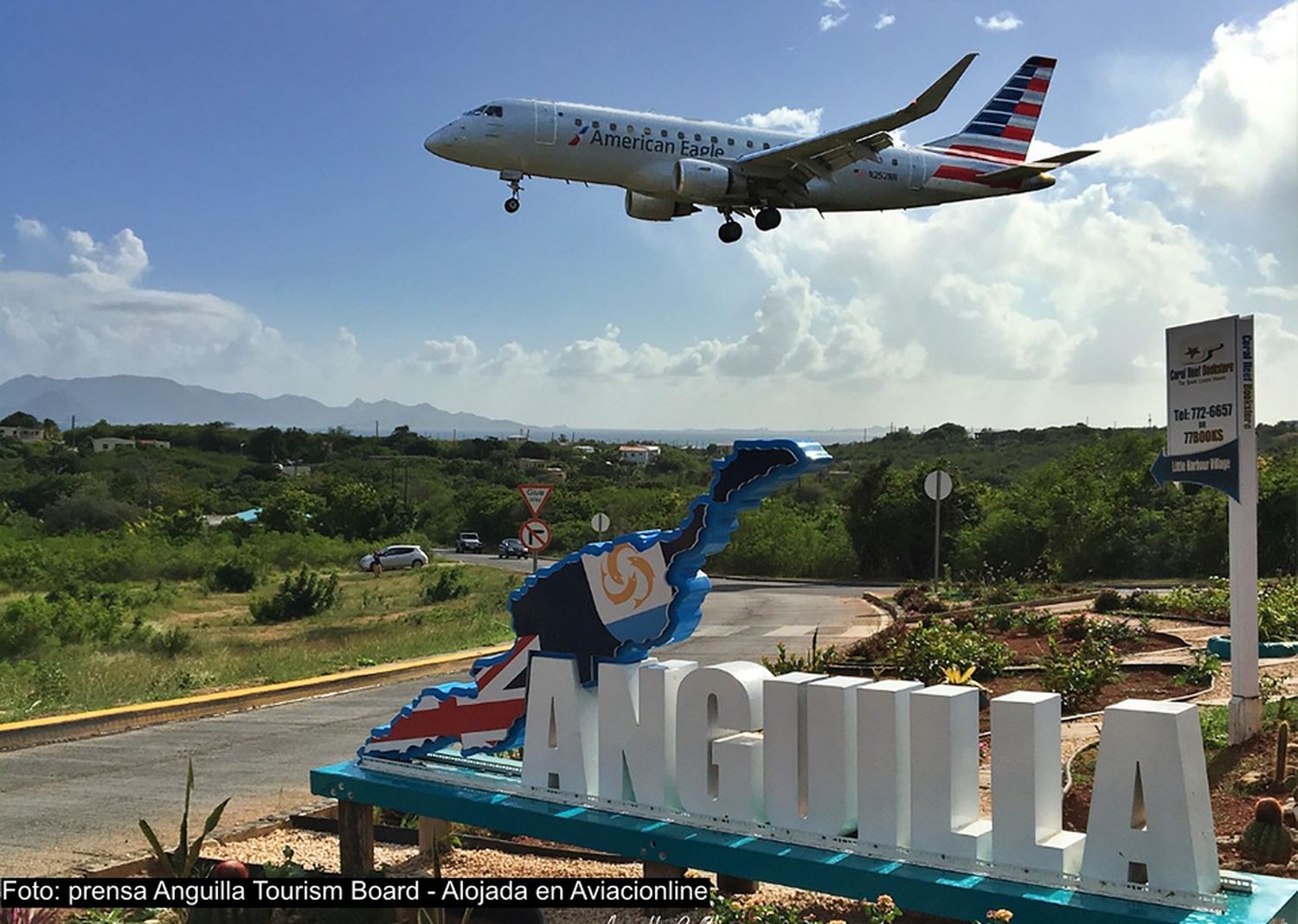 Histórico primer vuelo de American Airlines entre Miami y Anguilla